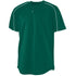 Augusta Sportswear Youth Wicking Two-Button Baseball Jersey (586-C), Color 'Dark Green/White'
